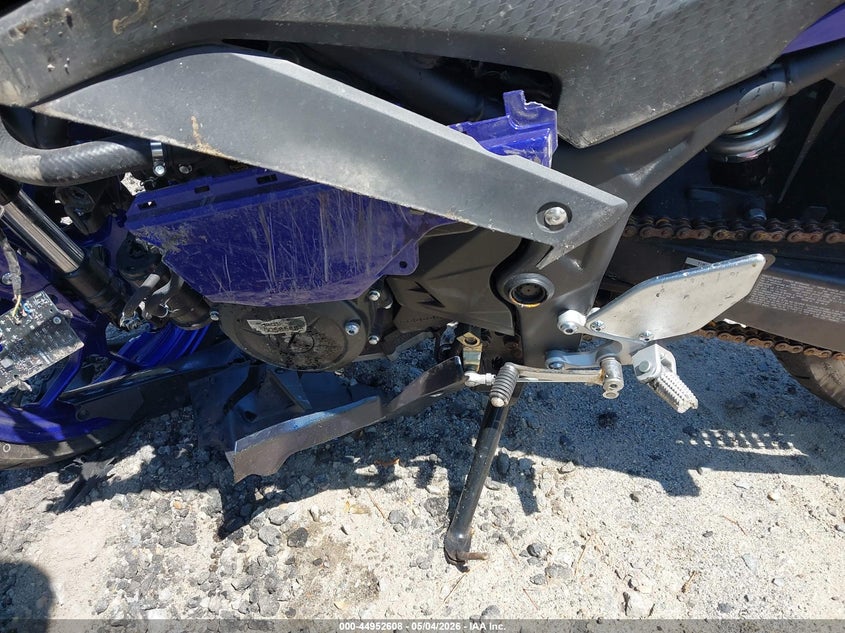 2024 Yamaha Yzf VIN MH3RH18Y5RK015595 IAAI salvage auction — FRONT END, Salvage (Virginia), sold $150 on 2026-07-28 (photo 9)