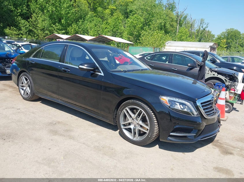 2016 Mercedes-benz S-klasse VIN WDDUG8FB3GA208694 IAAI salvage auction — FRONT END, Salvage Title, sold $4,050 on 2026-07-28 (photo 1)