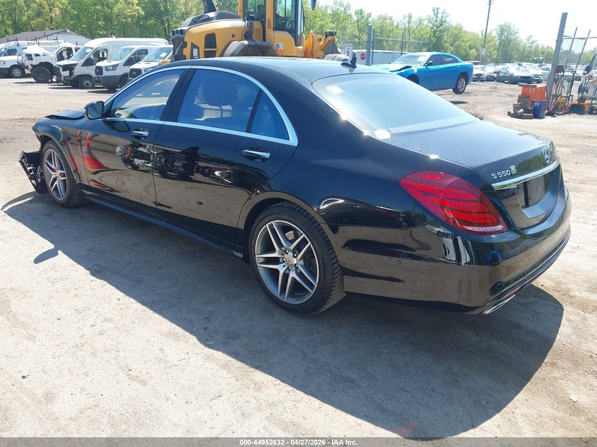 2016 Mercedes-benz S-klasse VIN WDDUG8FB3GA208694 IAAI salvage auction — FRONT END, Salvage Title, sold $4,050 on 2026-07-28 (photo 3)