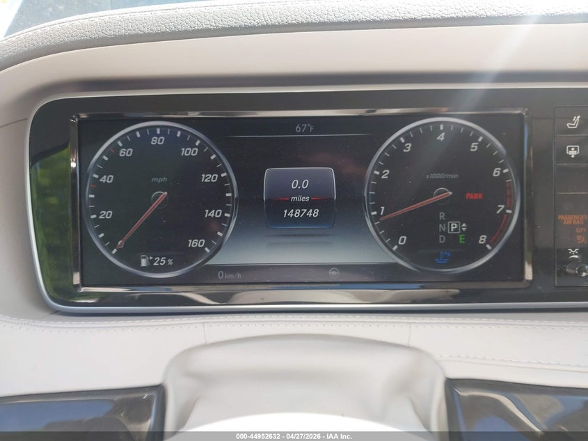 2016 Mercedes-benz S-klasse VIN WDDUG8FB3GA208694 IAAI salvage auction — FRONT END, Salvage Title, sold $4,050 on 2026-07-28 (photo 7)
