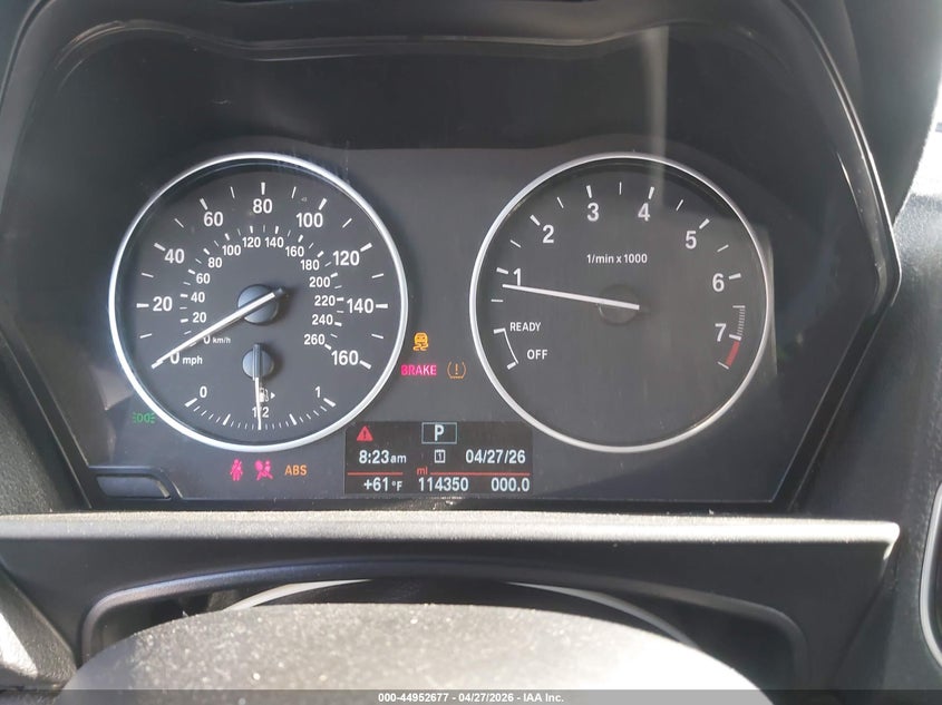2014 BMW 2er VIN WBA1F5C50EVV98864 IAAI salvage auction — REAR END, Clear (Arkansas), sold $1,575 on 2026-08-12 (photo 7)