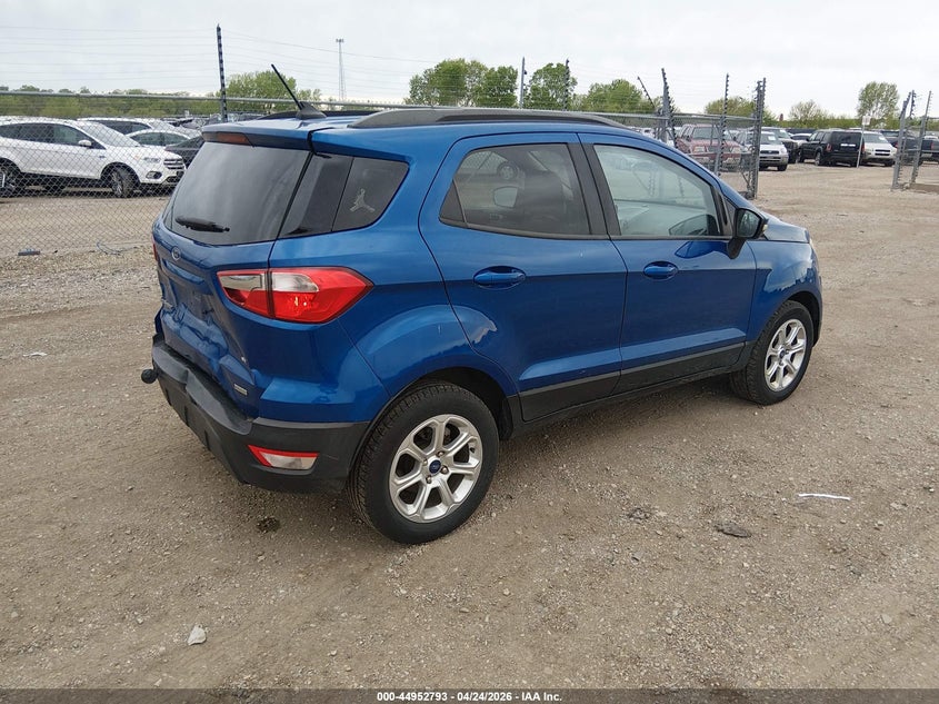 2019 Ford Ecosport VIN MAJ3S2GE7KC276980 IAAI salvage auction — REAR END, Salvage (Illinois), sold $1,400 on 2026-07-22 (photo 4)