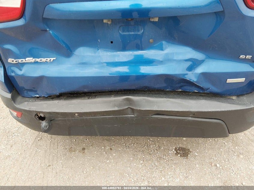 2019 Ford Ecosport VIN MAJ3S2GE7KC276980 IAAI salvage auction — REAR END, Salvage (Illinois), sold $1,400 on 2026-07-22 (photo 6)