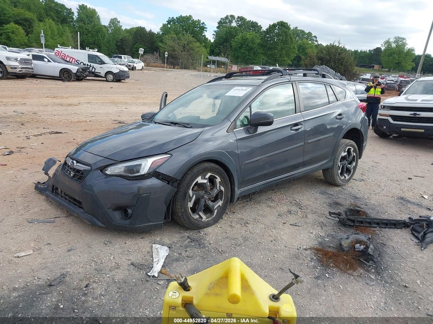 2021 Subaru Xv VIN JF2GTHMC7MH366569 IAAI salvage auction — FRONT & REAR, Salvage (North Carolina), sold $1,450 on 2026-07-13 (photo 2)