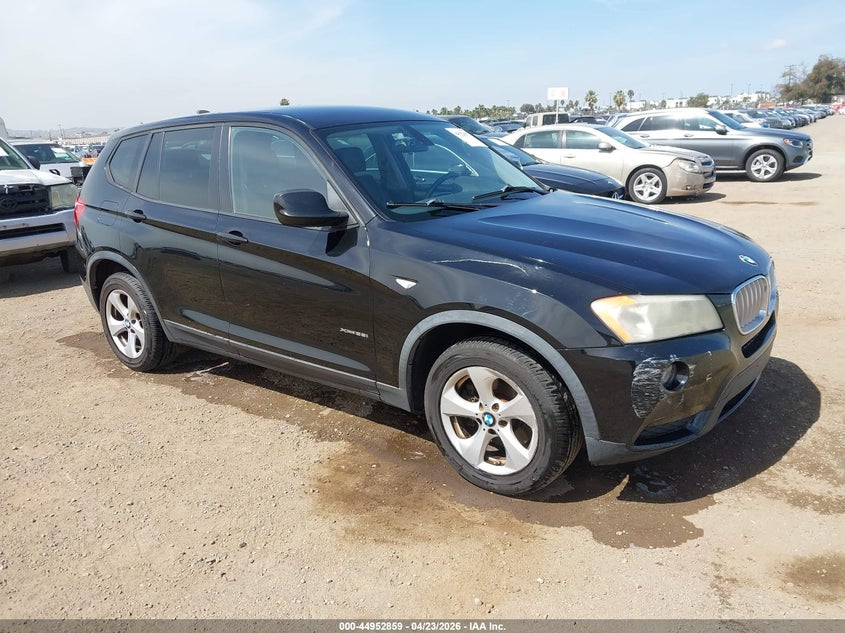 2011 BMW X3 VIN 5UXWX5C59BL712615 IAAI salvage auction — NORMAL WEAR, Clear - Dealer Only (California), sold $600 on 2026-07-29 (photo 1)