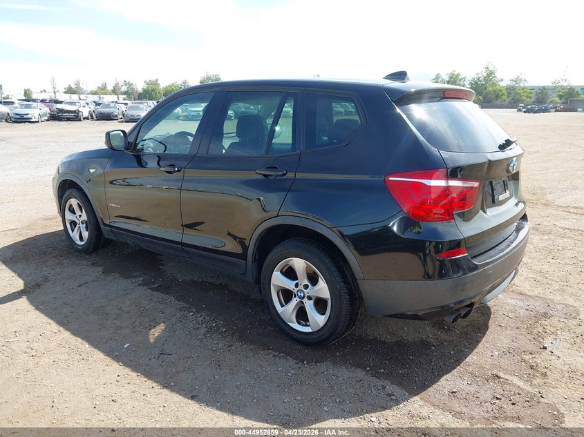 2011 BMW X3 VIN 5UXWX5C59BL712615 IAAI salvage auction — NORMAL WEAR, Clear - Dealer Only (California), sold $600 on 2026-07-29 (photo 3)