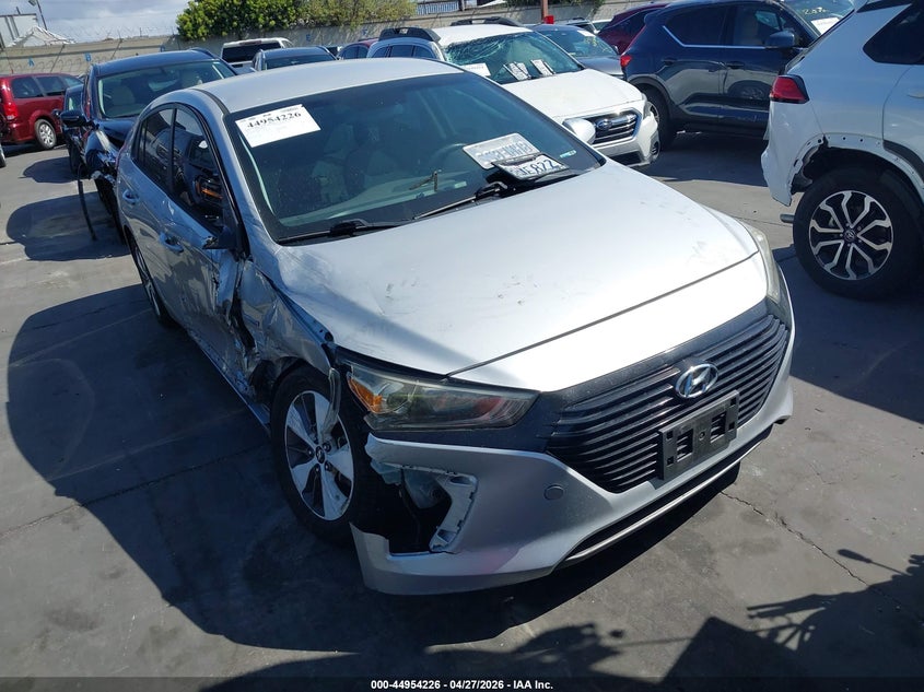 2019 Hyundai Ioniq VIN KMHC65LDXKU111797 IAAI salvage auction — RIGHT SIDE, Salvage Title, sold $1,350 on 2026-07-15 (photo 1)