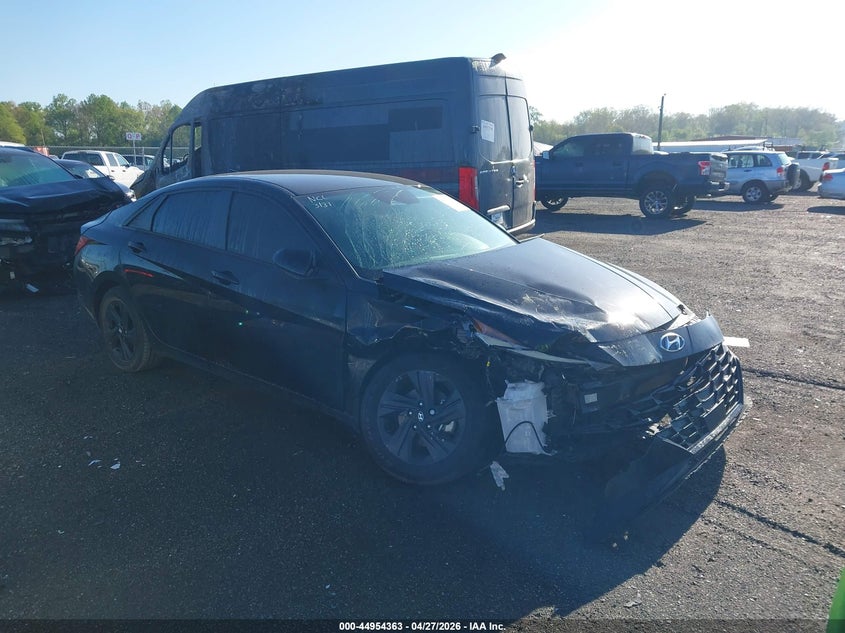 2022 Hyundai Elantra VIN 5NPLS4AG4NH075353 IAAI salvage auction — FRONT END, Salvage - Greater Than 75% (Maryland), sold $2,150 on 2026-07-06 (photo 1)