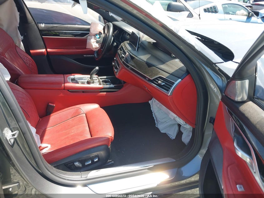 2018 BMW 7er VIN WBA7H6C50JG614733 IAAI salvage auction — FRONT END, Salvage (North Carolina), sold $9,650 on 2026-08-13 (photo 5)