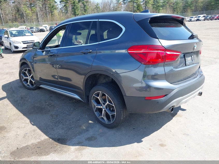 2017 BMW X1 VIN WBXHT3C35H5F81047 IAAI salvage auction — RIGHT FRONT, Salvage (Massachusetts), sold $1,750 on 2026-07-31 (photo 3)