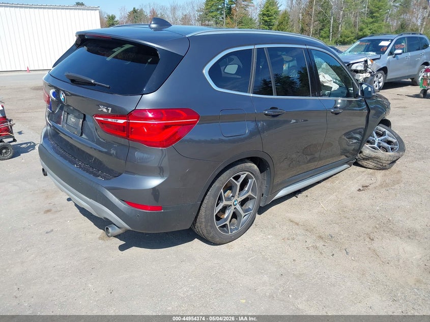 2017 BMW X1 VIN WBXHT3C35H5F81047 IAAI salvage auction — RIGHT FRONT, Salvage (Massachusetts), sold $1,750 on 2026-07-31 (photo 4)