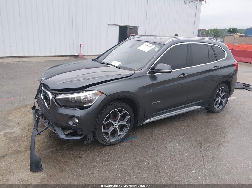 2018 BMW X1 VIN WBXHT3C33J5F90366 IAAI salvage auction — FRONT END, Salvage (Illinois), sold $1,050 on 2026-07-14 (photo 2)