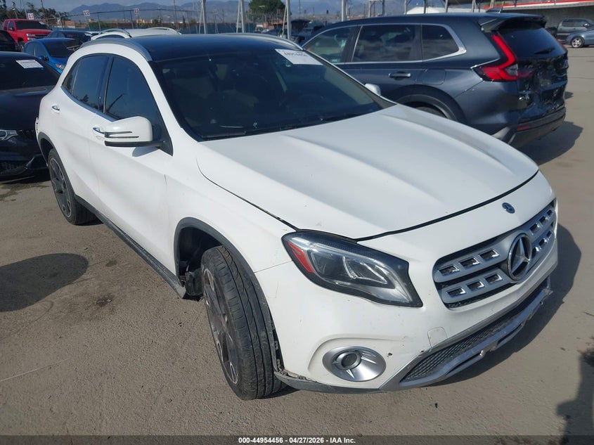 2019 Mercedes-benz Gla-klasse VIN WDCTG4EBXKJ550338 IAAI salvage auction — FRONT END, Salvage Title, sold $975 on 2026-07-29 (photo 1)