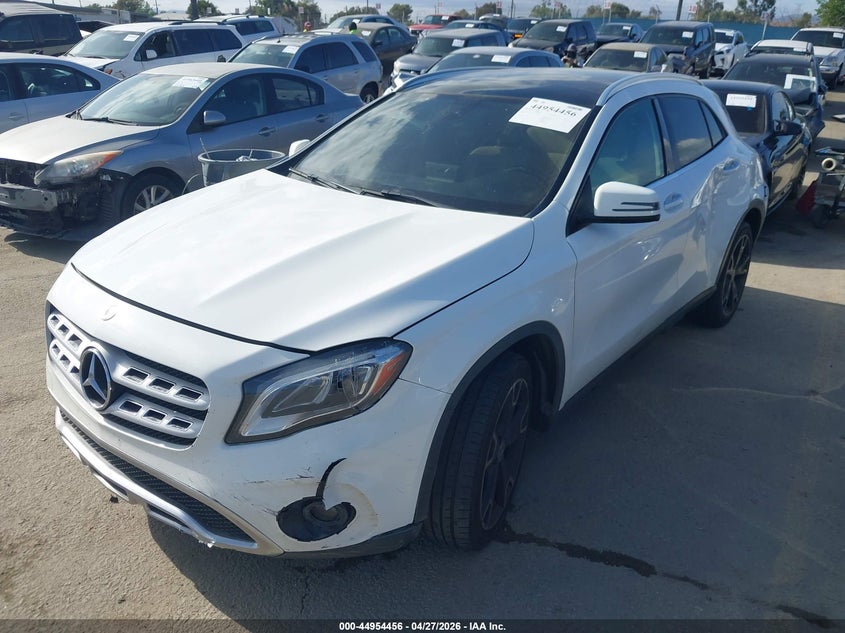 2019 Mercedes-benz Gla-klasse VIN WDCTG4EBXKJ550338 IAAI salvage auction — FRONT END, Salvage Title, sold $975 on 2026-07-29 (photo 2)