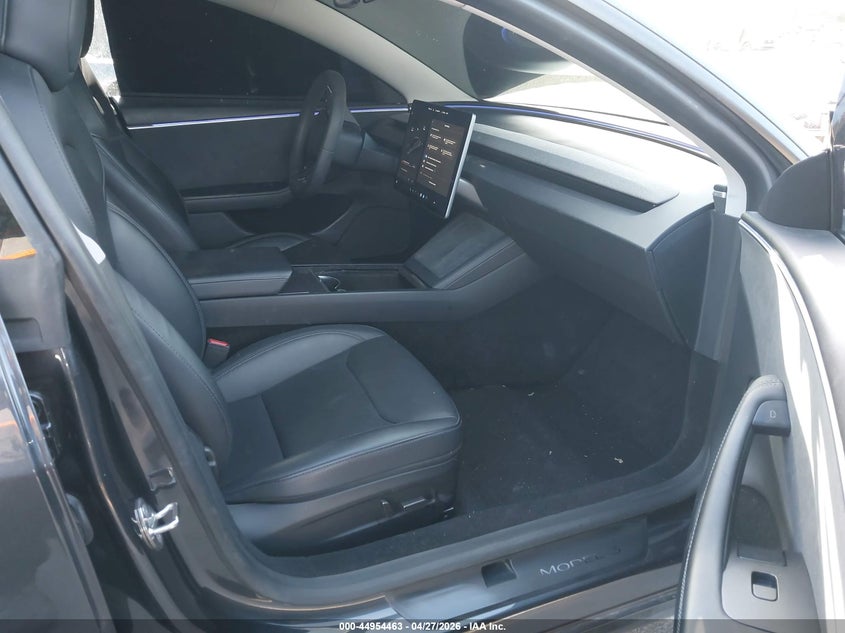 2024 Tesla Model 3 VIN 5YJ3E1EB4RF767170 IAAI salvage auction — RIGHT FRONT, Salvage Title, sold $13,300 on 2026-07-12 (photo 5)