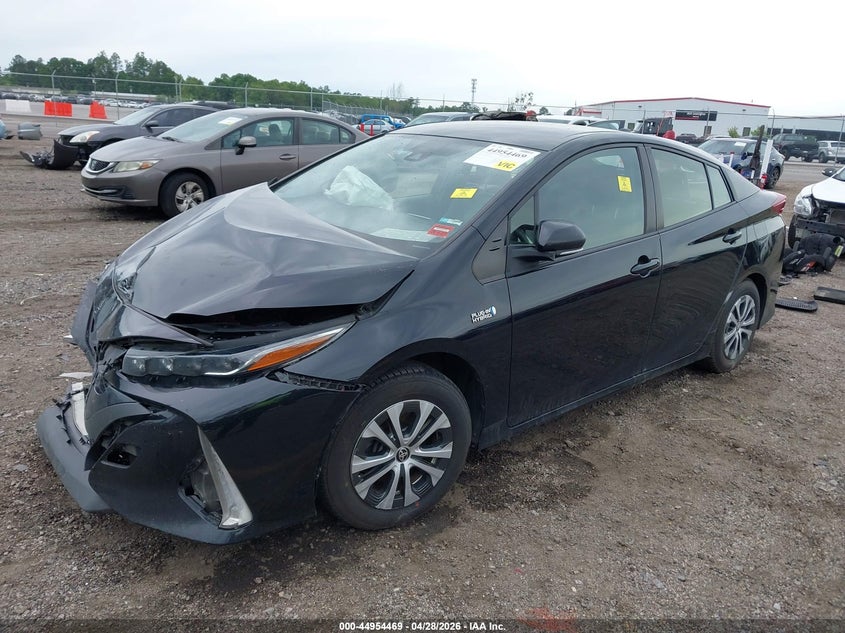 2021 Toyota Prius VIN JTDKAMFP6M3190876 IAAI salvage auction — FRONT END, Salvage Title, sold $3,175 on 2026-07-29 (photo 2)