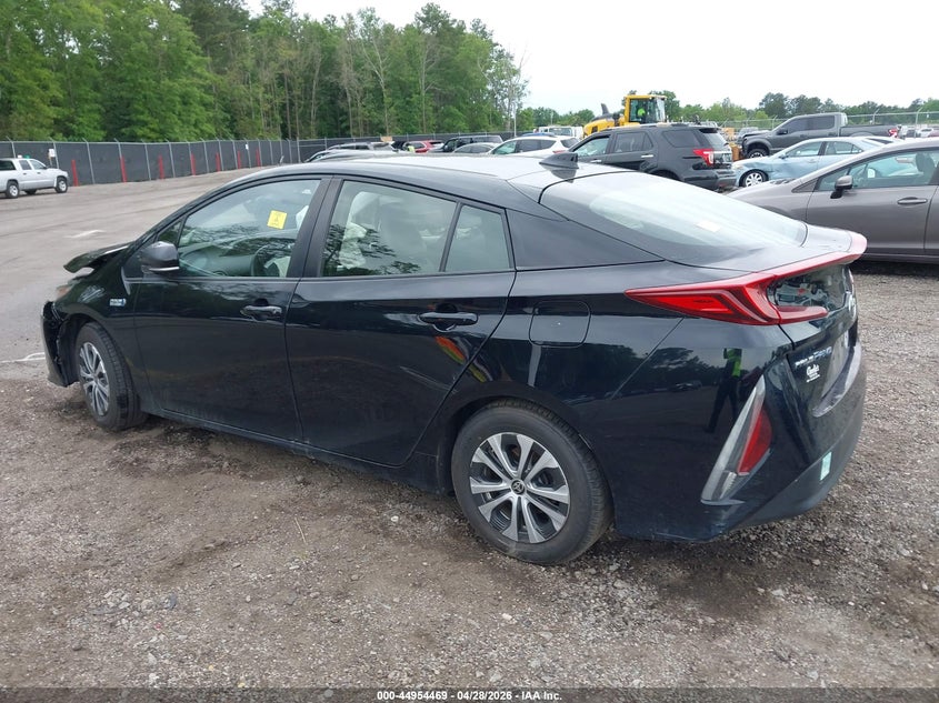 2021 Toyota Prius VIN JTDKAMFP6M3190876 IAAI salvage auction — FRONT END, Salvage Title, sold $3,175 on 2026-07-29 (photo 3)