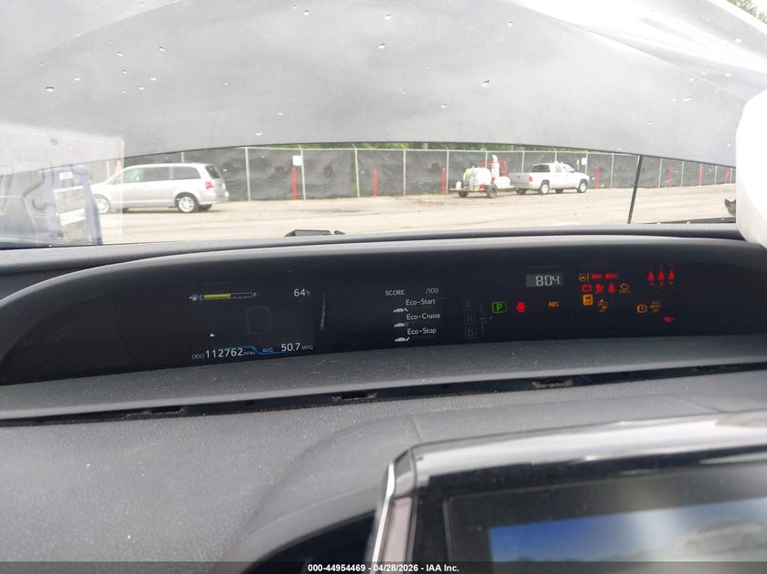 2021 Toyota Prius VIN JTDKAMFP6M3190876 IAAI salvage auction — FRONT END, Salvage Title, sold $3,175 on 2026-07-29 (photo 7)