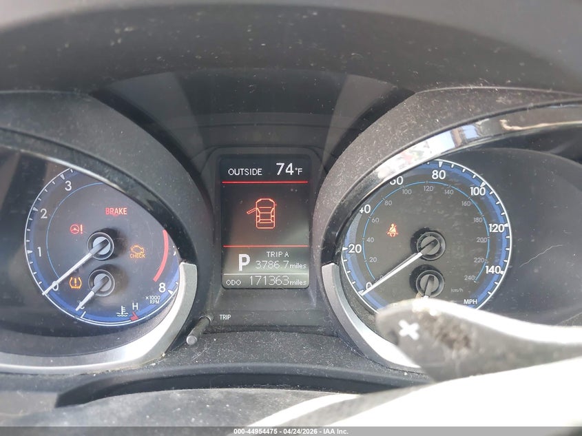 2015 Toyota Corolla VIN 5YFBURHE8FP290519 IAAI salvage auction — LEFT FRONT, Salvage (California), sold $3,650 on 2026-07-08 (photo 7)