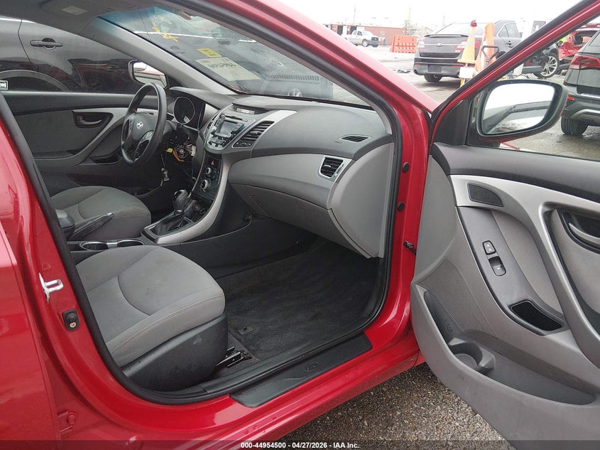 2015 Hyundai Elantra VIN KMHDH4AEXFU225633 IAAI salvage auction — RIGHT REAR, Wait Title, sold $600 on 2026-07-07 (photo 5)