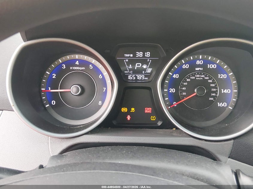 2015 Hyundai Elantra VIN KMHDH4AEXFU225633 IAAI salvage auction — RIGHT REAR, Wait Title, sold $600 on 2026-07-07 (photo 7)