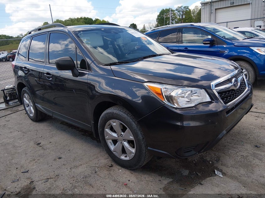 2015 Subaru Forester VIN JF2SJABC3FH802136 IAAI salvage auction — HAIL, Salvage (West Virginia), sold $2,300 on 2026-07-30 (photo 1)