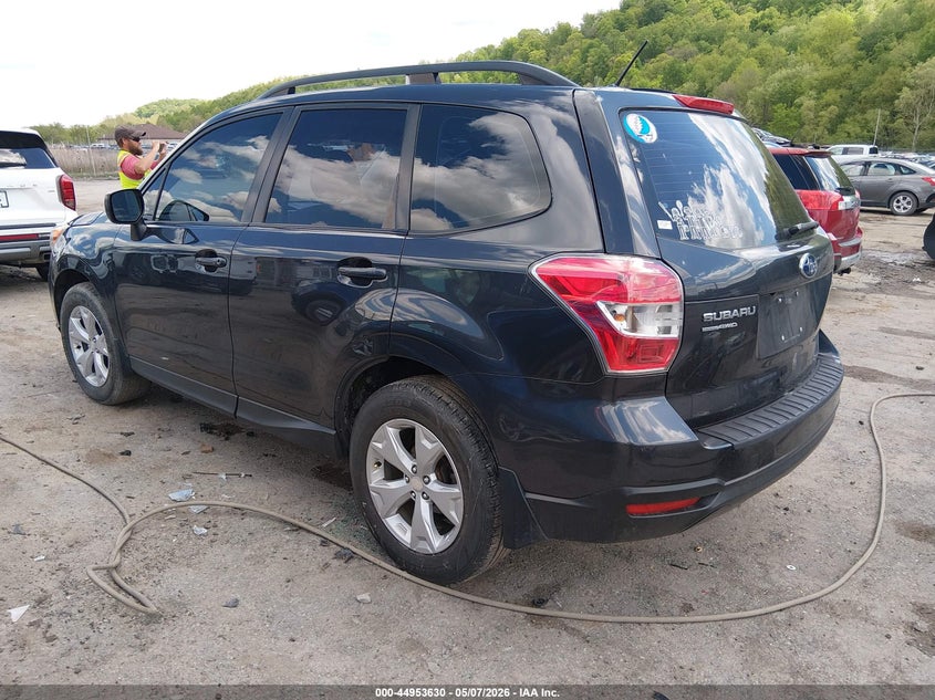 2015 Subaru Forester VIN JF2SJABC3FH802136 IAAI salvage auction — HAIL, Salvage (West Virginia), sold $2,300 on 2026-07-30 (photo 3)