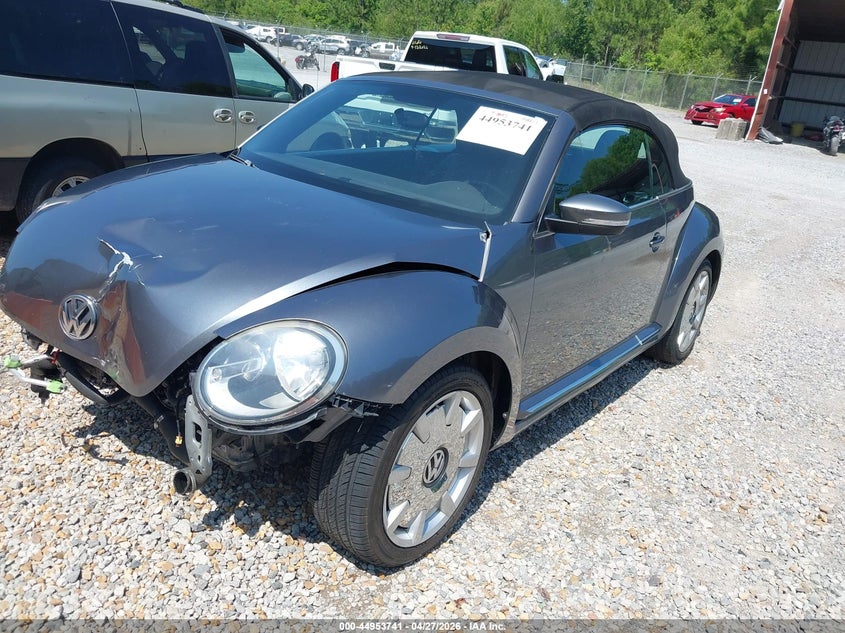 2015 Volkswagen Beetle VIN 3VW507ATXFM800265 IAAI salvage auction — FRONT END, Salvage (Mississippi), sold $375 on 2026-07-24 (photo 2)