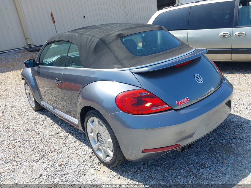 2015 Volkswagen Beetle VIN 3VW507ATXFM800265 IAAI salvage auction — FRONT END, Salvage (Mississippi), sold $375 on 2026-07-24 (photo 3)