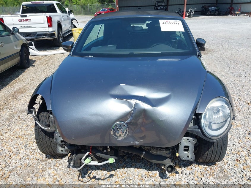 2015 Volkswagen Beetle VIN 3VW507ATXFM800265 IAAI salvage auction — FRONT END, Salvage (Mississippi), sold $375 on 2026-07-24 (photo 6)