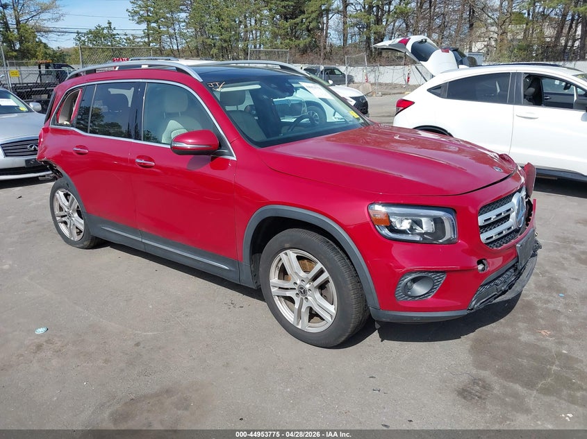 2021 Mercedes-benz Glb VIN W1N4M4HB0MW102235 IAAI salvage auction — FRONT & REAR, Wait Title, sold $5,300 on 2026-07-14 (photo 1)