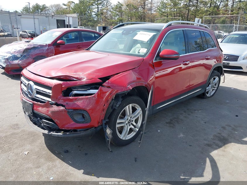 2021 Mercedes-benz Glb VIN W1N4M4HB0MW102235 IAAI salvage auction — FRONT & REAR, Wait Title, sold $5,300 on 2026-07-14 (photo 2)