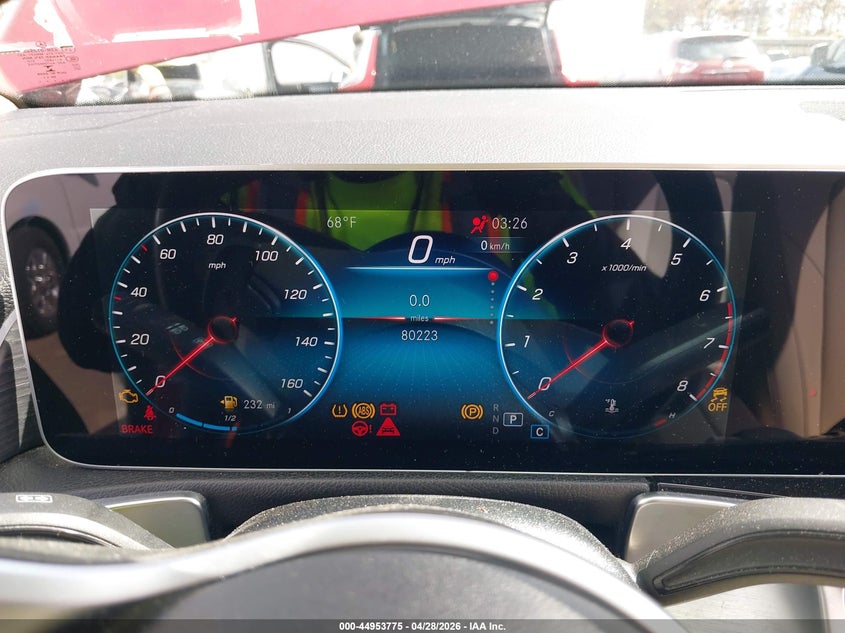 2021 Mercedes-benz Glb VIN W1N4M4HB0MW102235 IAAI salvage auction — FRONT & REAR, Wait Title, sold $5,300 on 2026-07-14 (photo 7)