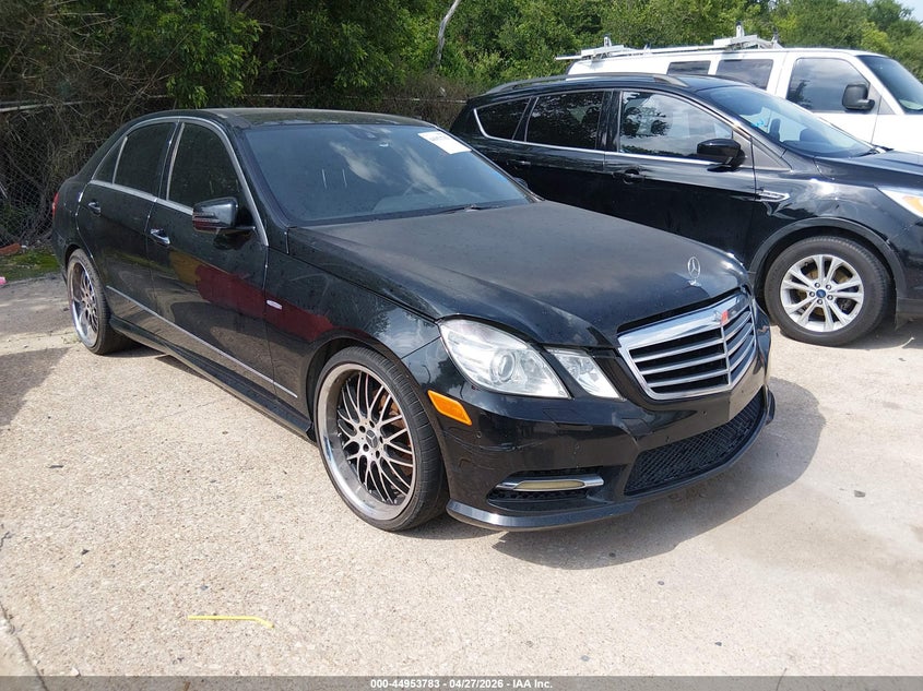 2012 Mercedes-benz E-klasse VIN WDDHF8JB3CA539023 IAAI salvage auction — NORMAL WEAR, Original (Texas), sold $550 on 2026-07-20 (photo 1)