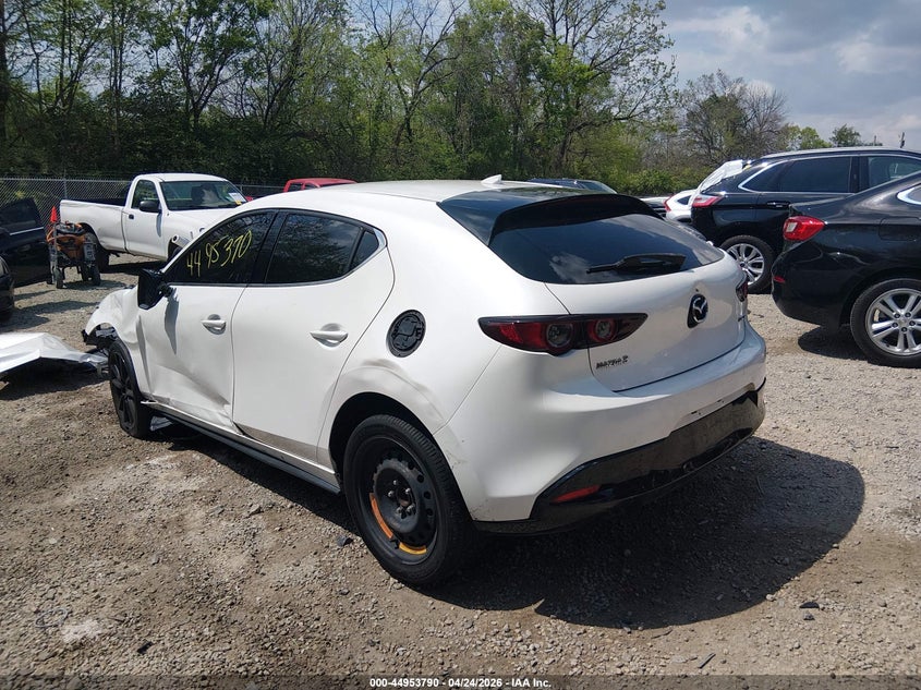 2021 Mazda 3 VIN JM1BPAML7M1313996 IAAI salvage auction — FRONT END, Wait Title, sold $625 on 2026-07-31 (photo 3)