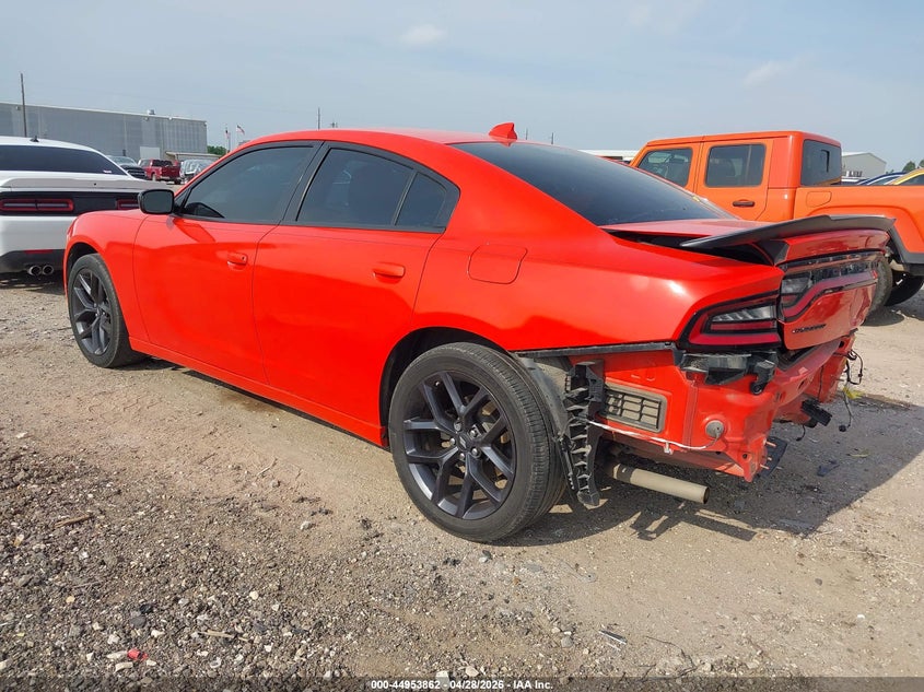 2023 Dodge Charger VIN 2C3CDXBG0PH508712 IAAI salvage auction — REAR END, Original (Texas), sold $7,700 on 2026-07-30 (photo 3)