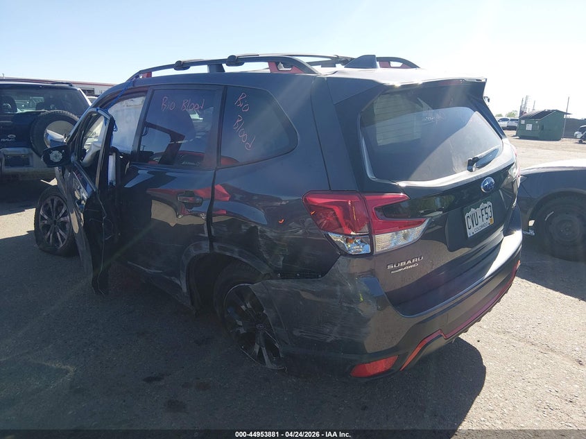 2022 Subaru Forester VIN JF2SKAGC5NH433123 IAAI salvage auction — FRONT END, Salvage Title, sold $25 on 2026-07-21 (photo 3)