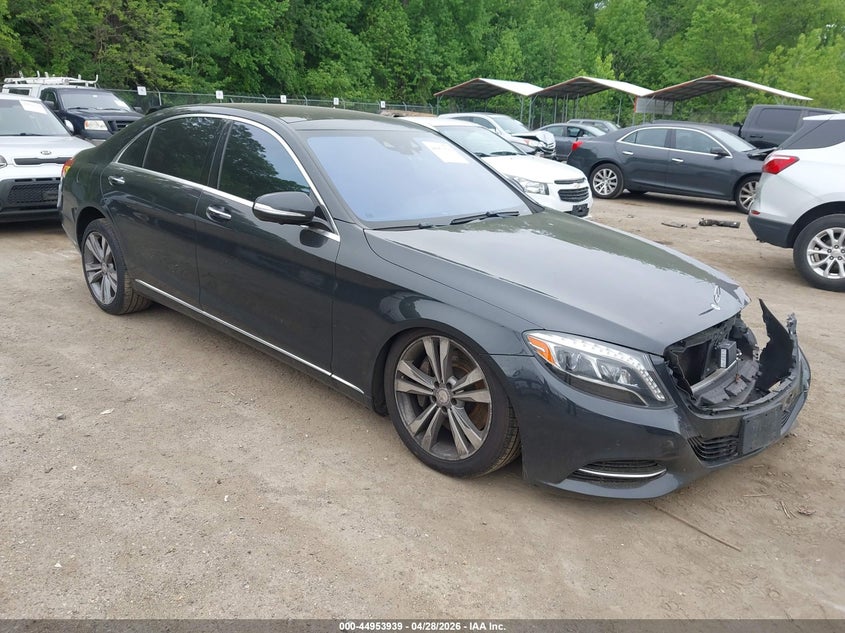 2015 Mercedes-benz S-klasse VIN WDDUG8FB2FA113056 IAAI salvage auction — FRONT END, Salvage - Greater Than 75% (Maryland), sold $5,675 on 2026-07-15 (photo 1)