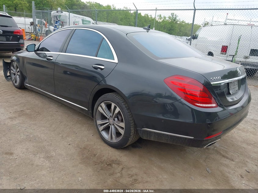 2015 Mercedes-benz S-klasse VIN WDDUG8FB2FA113056 IAAI salvage auction — FRONT END, Salvage - Greater Than 75% (Maryland), sold $5,675 on 2026-07-15 (photo 3)