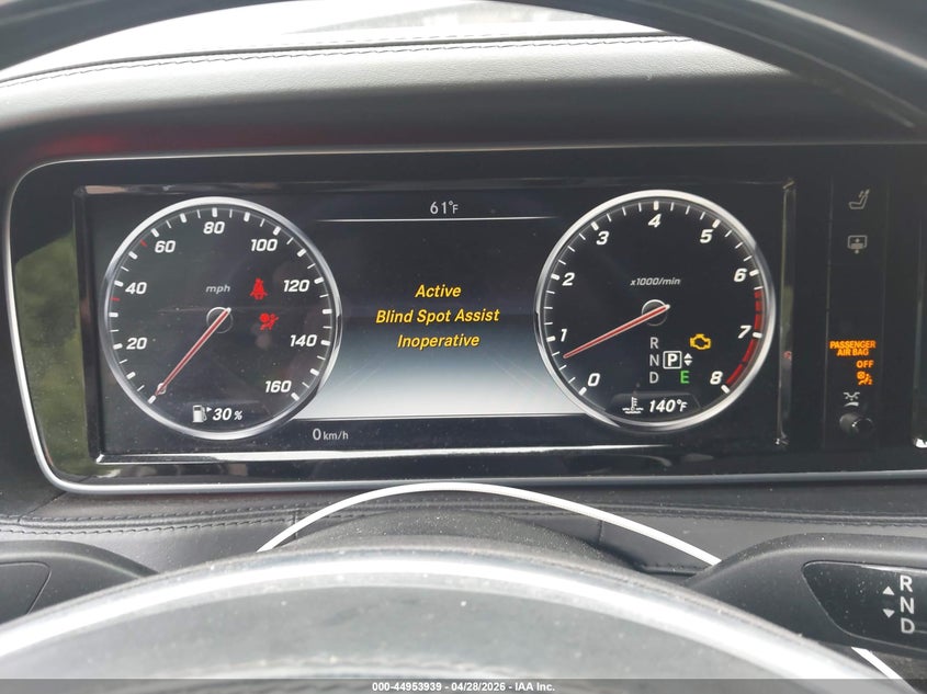 2015 Mercedes-benz S-klasse VIN WDDUG8FB2FA113056 IAAI salvage auction — FRONT END, Salvage - Greater Than 75% (Maryland), sold $5,675 on 2026-07-15 (photo 7)