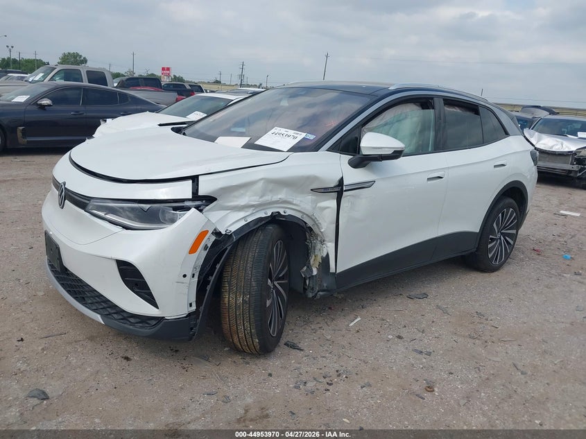 2023 Volkswagen Id.4 VIN 1V2JNPE8XPC047167 IAAI salvage auction — SIDE, Salvage Title, sold $10,000 on 2026-07-10 (photo 2)