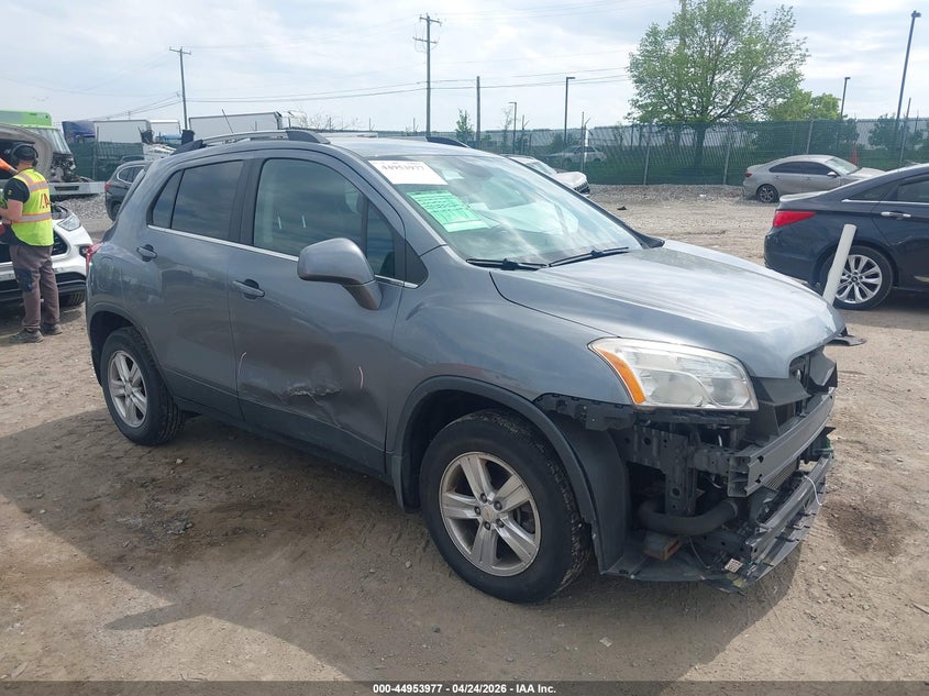 2015 Chevrolet Trax VIN KL7CJRSB2FB160226 IAAI salvage auction — FRONT END, Salvage (Pennsylvania), sold $525 on 2026-07-31 (photo 1)