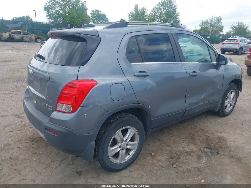 2015 Chevrolet Trax VIN KL7CJRSB2FB160226 IAAI salvage auction — FRONT END, Salvage (Pennsylvania), sold $525 on 2026-07-31 (photo 4)