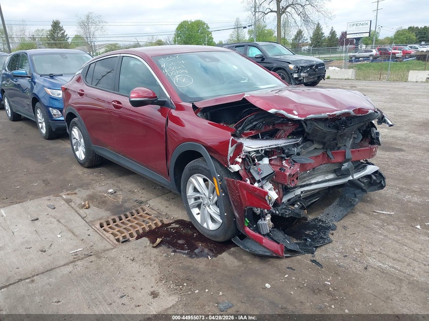 2025 Buick Envista VIN KL47LAEP4SB165021 IAAI salvage auction — FRONT END, Salvage Title, sold $3,200 on 2026-07-23 (photo 1)