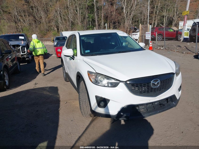 2014 Mazda Cx-5 VIN JM3KE4CYXE0394981 IAAI salvage auction — REAR END, Salvage Title, sold $25 on 2026-07-21 (photo 1)