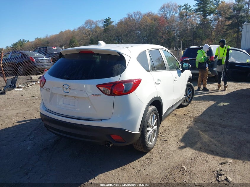 2014 Mazda Cx-5 VIN JM3KE4CYXE0394981 IAAI salvage auction — REAR END, Salvage Title, sold $25 on 2026-07-21 (photo 4)