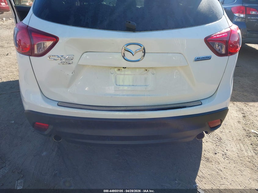 2014 Mazda Cx-5 VIN JM3KE4CYXE0394981 IAAI salvage auction — REAR END, Salvage Title, sold $25 on 2026-07-21 (photo 6)
