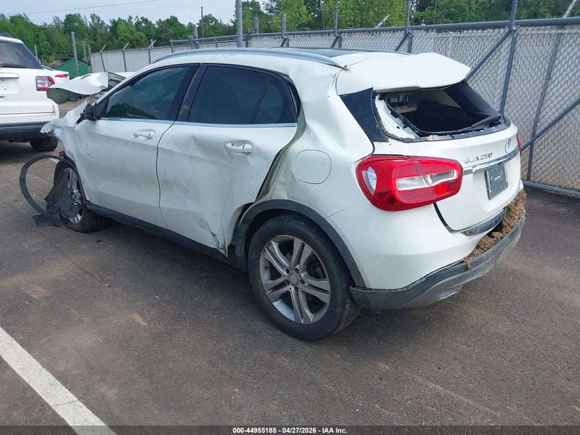 2016 Mercedes-benz Gla-klasse VIN WDCTG4EB8GJ204697 IAAI salvage auction — LEFT FRONT, Salvage (Mississippi), sold $1,050 on 2026-08-20 (photo 3)