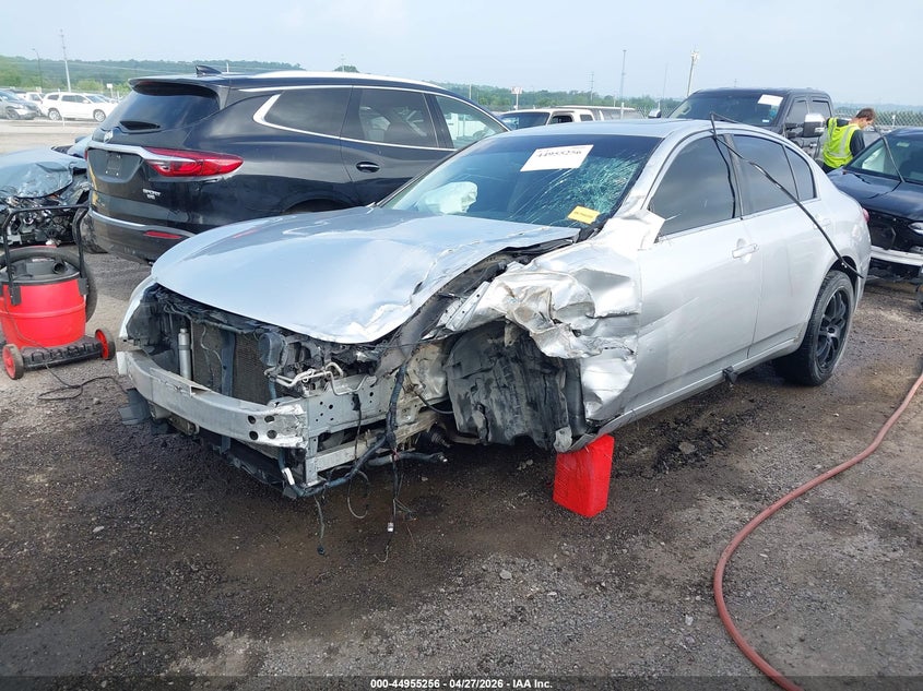 2012 Infiniti G VIN JN1CV6AP2CM931466 IAAI salvage auction — LEFT FRONT, Rebuilt (Oklahoma), sold $25 on 2026-07-28 (photo 2)