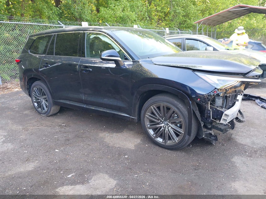2026 Lexus Tx VIN 5TDAAAB65TS058633 IAAI salvage auction — FRONT END, Salvage - Greater Than 75% (Maryland), sold $20,400 on 2026-07-13 (photo 1)